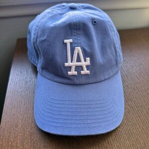 LA Dodgers '47 Clean Up Hat - Oyster Light Blue